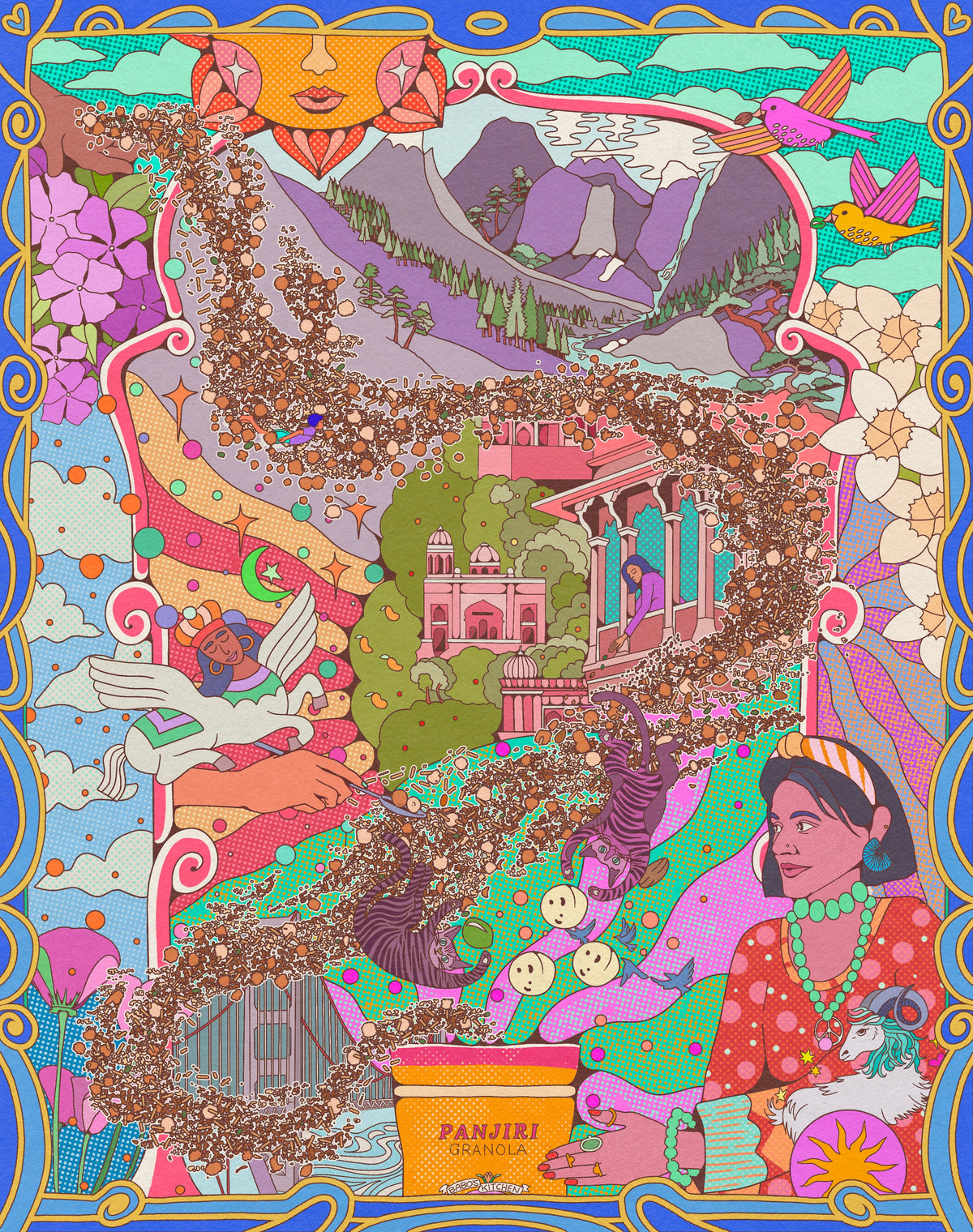 Panjiri Between Worlds by Mahnoor Ahmad