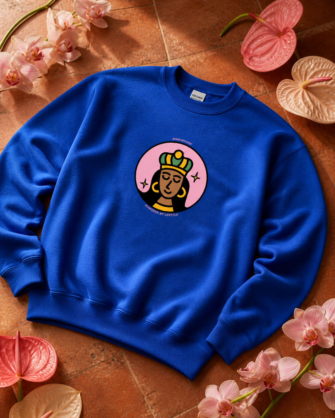 Powered by Lentils Crewneck Sweatshirt