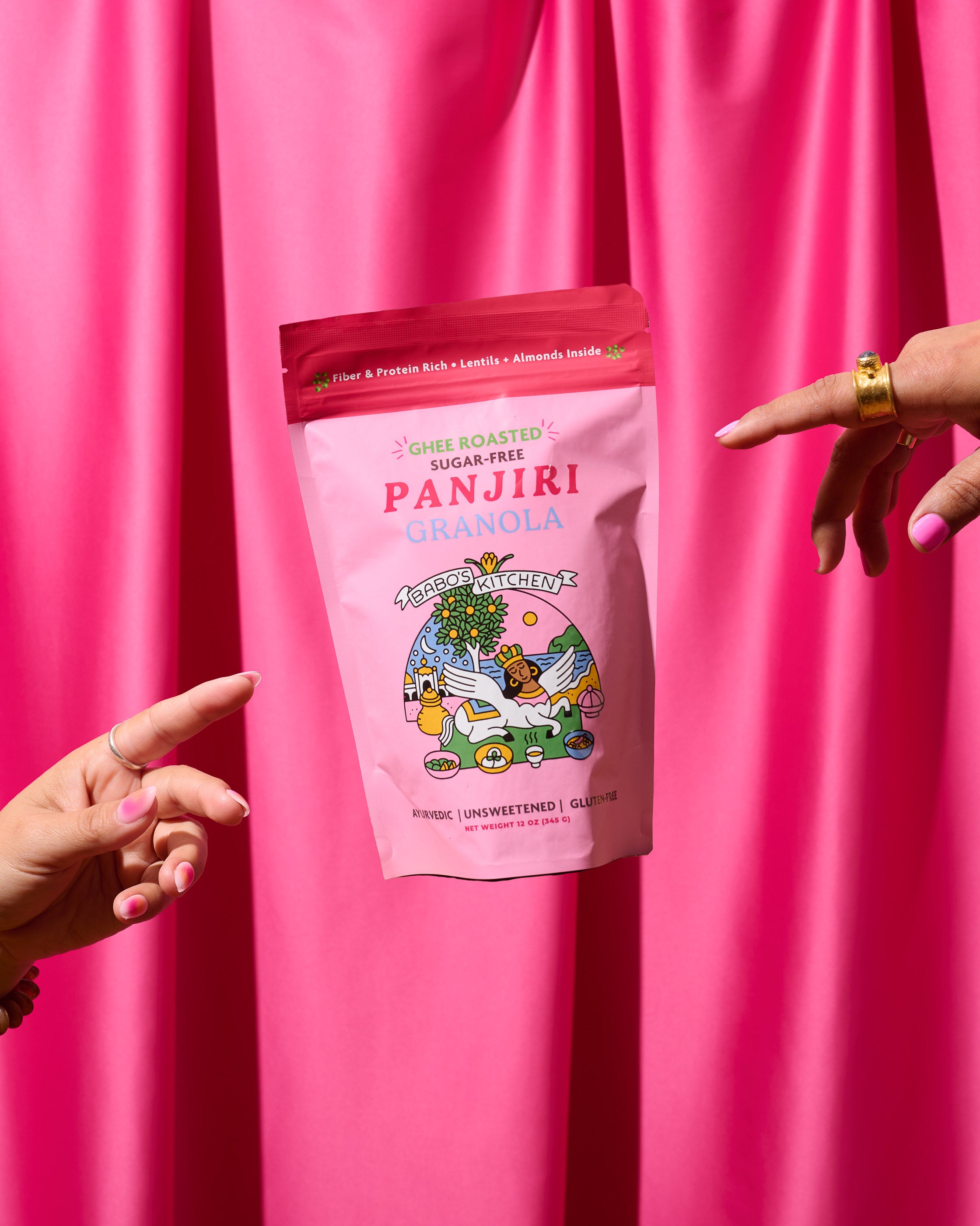 Unsweetened Babos Panjiri - Ghee roasted Granola