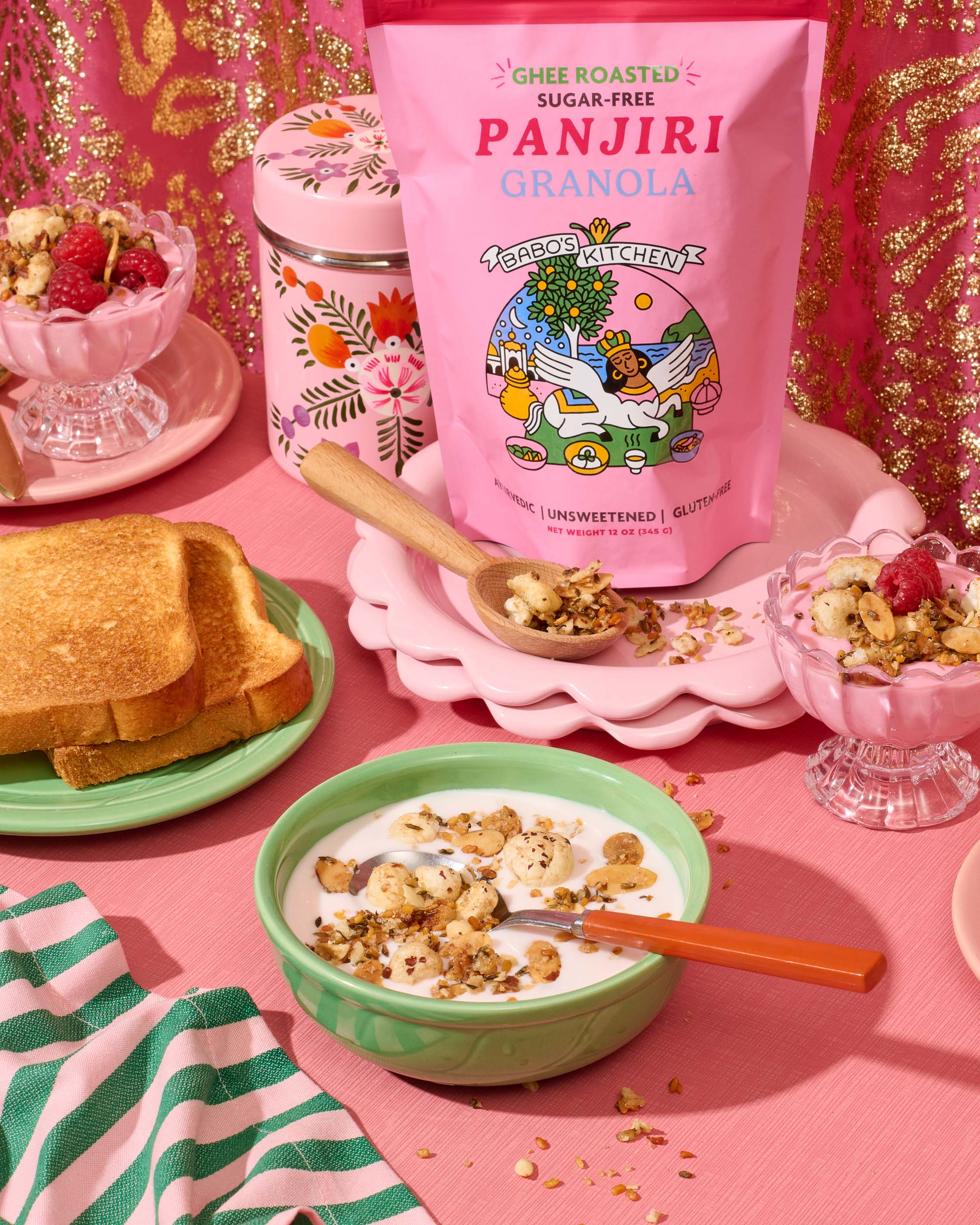 Unsweetened Babos Panjiri - Ghee roasted Granola